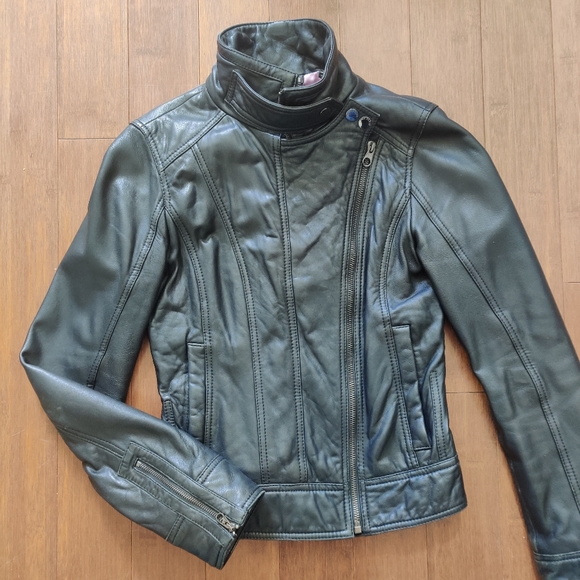 Ted Baker Roark Leather Jacket - Picture 3 of 11